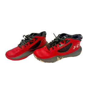 Under Armour Lockdown 4.5Y Red Black